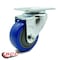 Service Caster 3 Inch Blue Polyurethane Wheel Swivel Top Plate Caster SCC-20S314-PPUB-BLUE - alternate 2